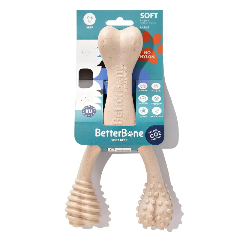 - Toys suitable for multi-pet familiesBetterbone Soft, Beef