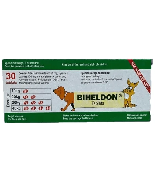 - Brand XX pet toy recommendationsBiheldon Tablets Dog Cat Wormer Broad (SOLD PER TABLET)