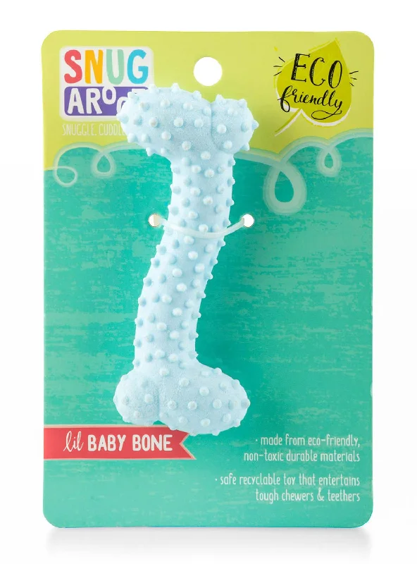 - Natural rubber pet toysLil Baby Bone, 4.25"