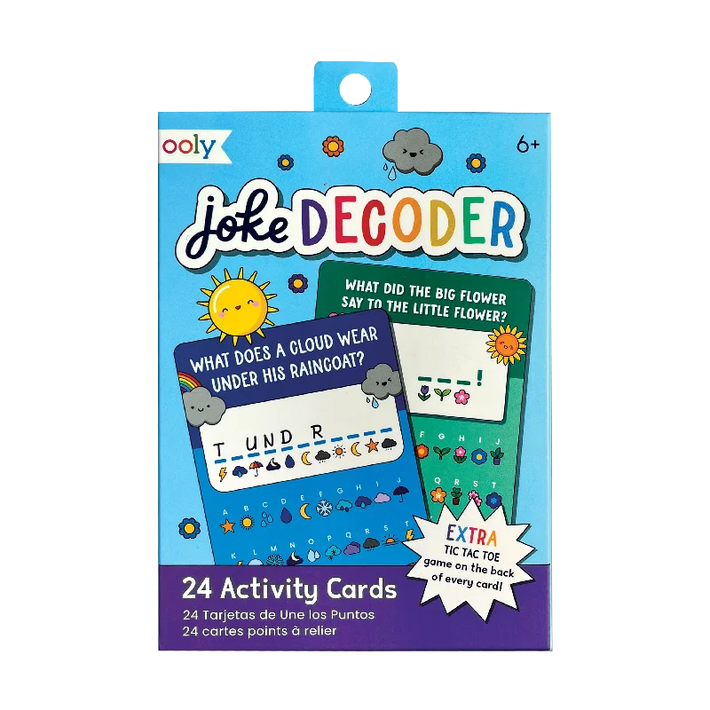 - Deodorizing cat litter tofu litterJoke Decoder Activity Cards