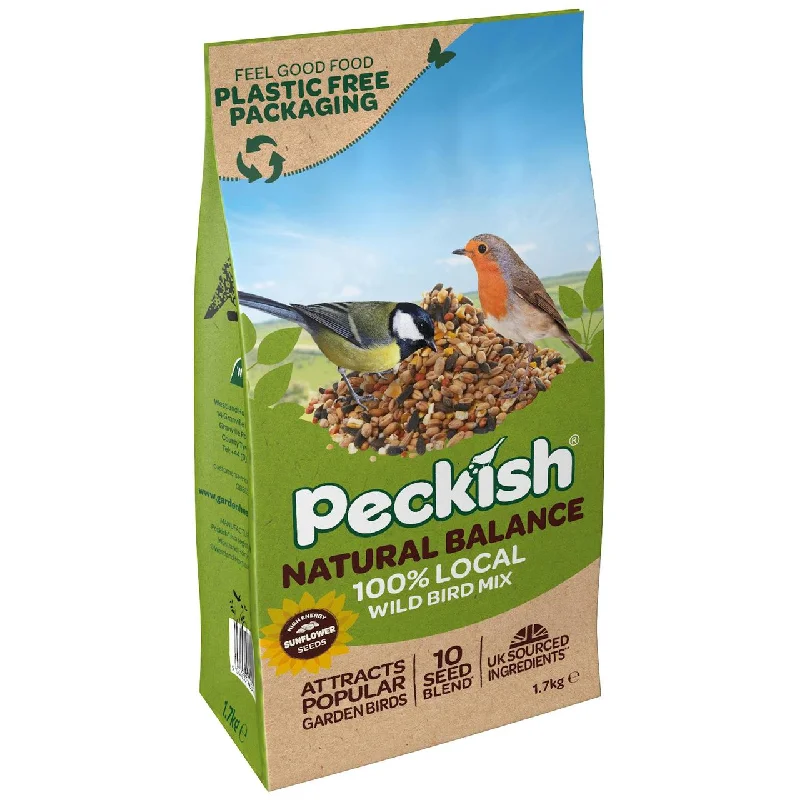    - Royal Canin cat food recommendations   -Chicken-flavored dog foodPeckish Natural Balance Seed Mix For Wild Birds 1.7kg