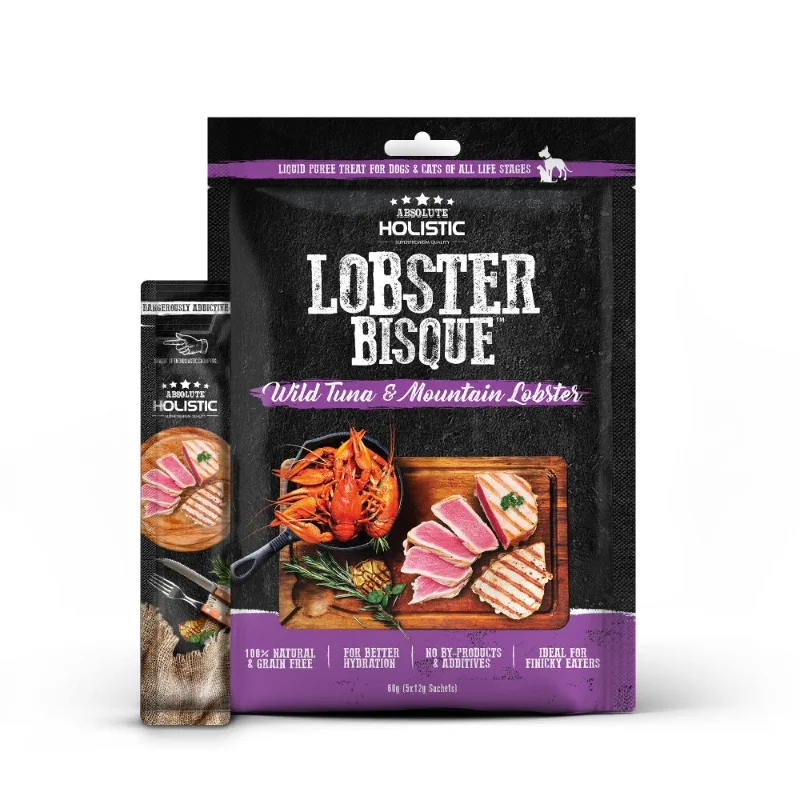  . **Ingredient-Related**  Absolute Holistic Bisque Tuna & Lobster Cat Treats