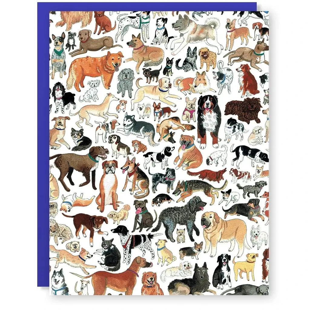 ---Dog Park: Greeting Card