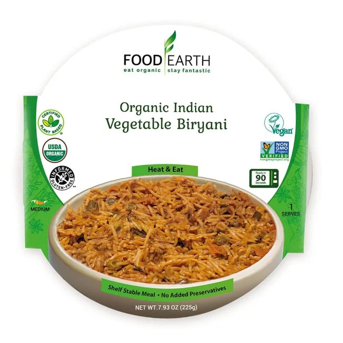 - Pet stroller can be taken on the planeFood Earth - Entree Veg Biryani 7.93 Oz - Pack Of 6