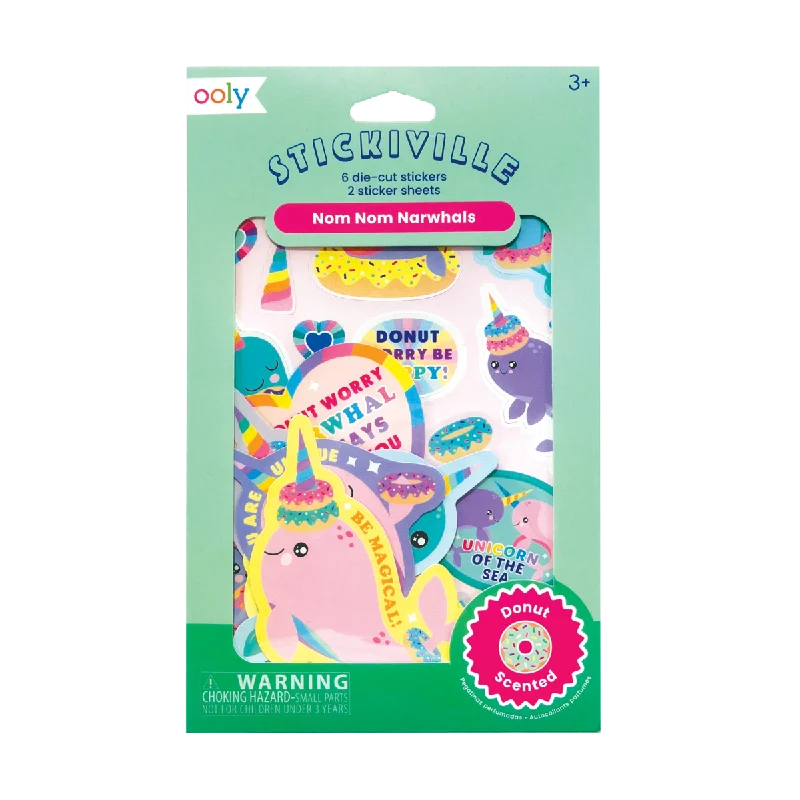 - ​​Pet toys under    yuanStickiville Nom Nom Narwhals Scented Stickers