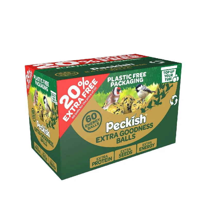    - Fish-based cat food  - The effect of dog food on hairPeckish Extra Goodness Balls 50 Box + 20% Extra Free