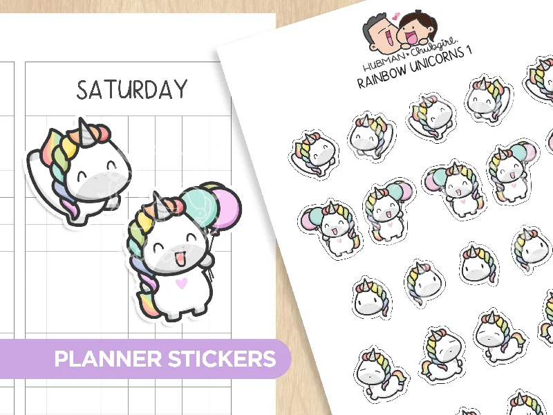 - Pet electric nail grinder silent modelUnicorns 1 Planner Stickers