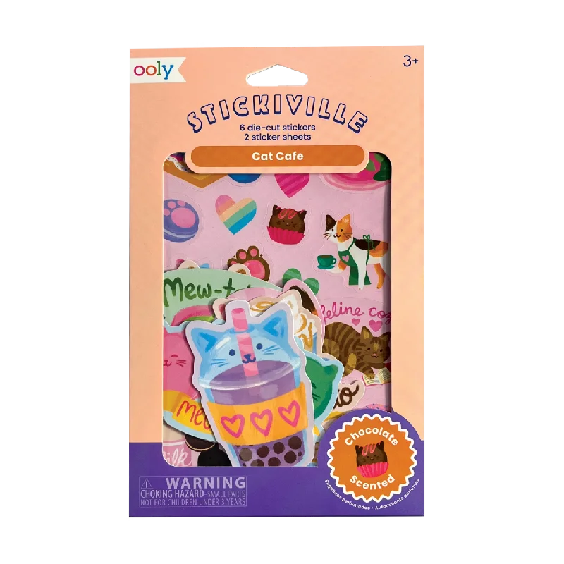 Pet ProductsStickiville Cat Cafe Scented Stickers