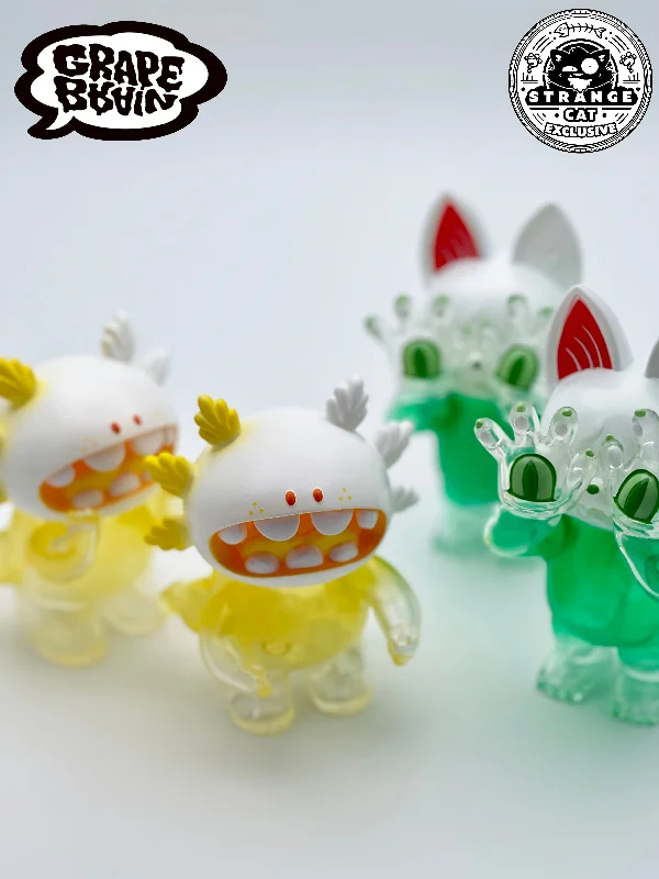 - Foldable and portable cat bagONIGIRI Melon Soda & MACARONI Lemon Cream Soda by Grape Brain - Strangecat Exclusive