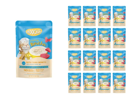 - Climbing pet constant temperature heating padMOOCHIE CREAMY BROTH WITH TUNA BONITO 40gX16 POUCHS