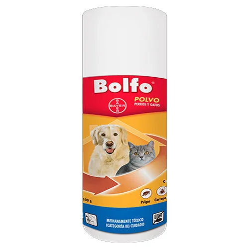 ---Bayer Bolfo Polvo Garrapaticida 100 Gr