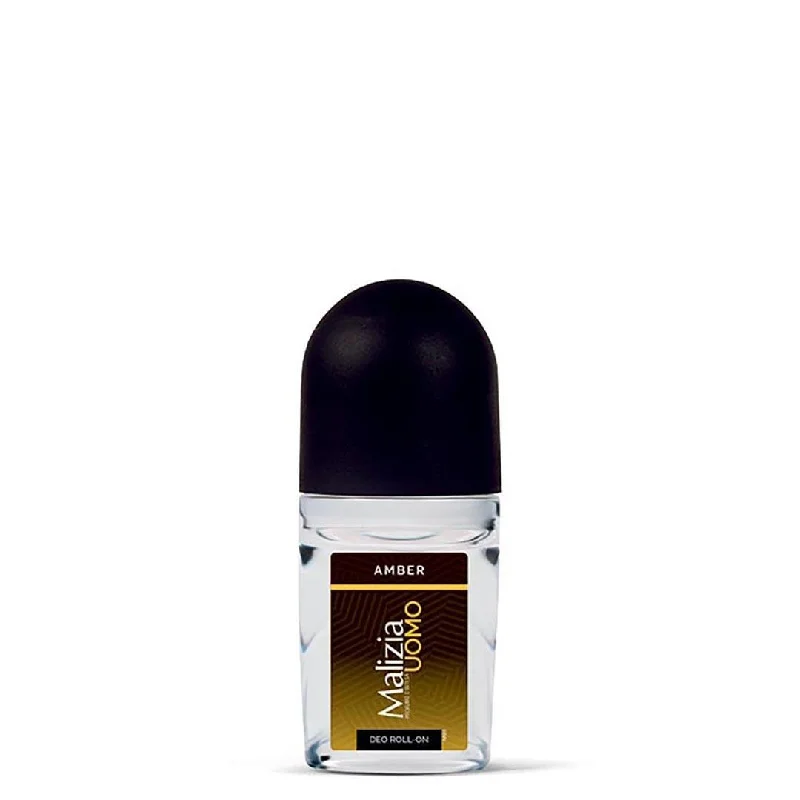 making it smoother and more shiny.Malizia Uomo Amber Roll-On Glass 50ml