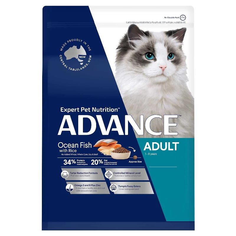    - Cat food discounts and promotions  Advance Cat Food Adult Ocean Fish with Rice