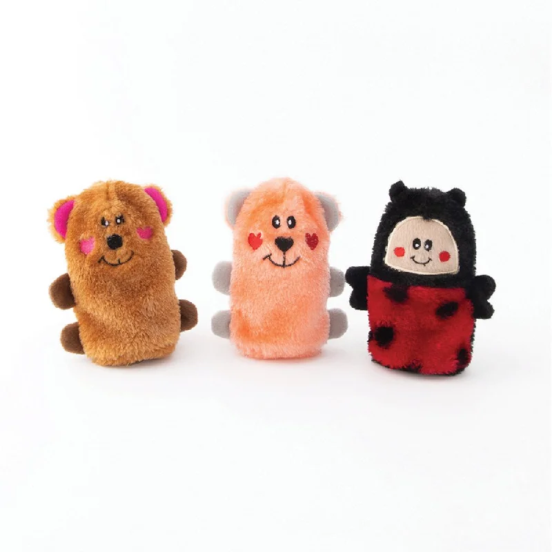 - Winter dog thick down jacketZippy Paws: 3pk Squeaky Buddies Bears