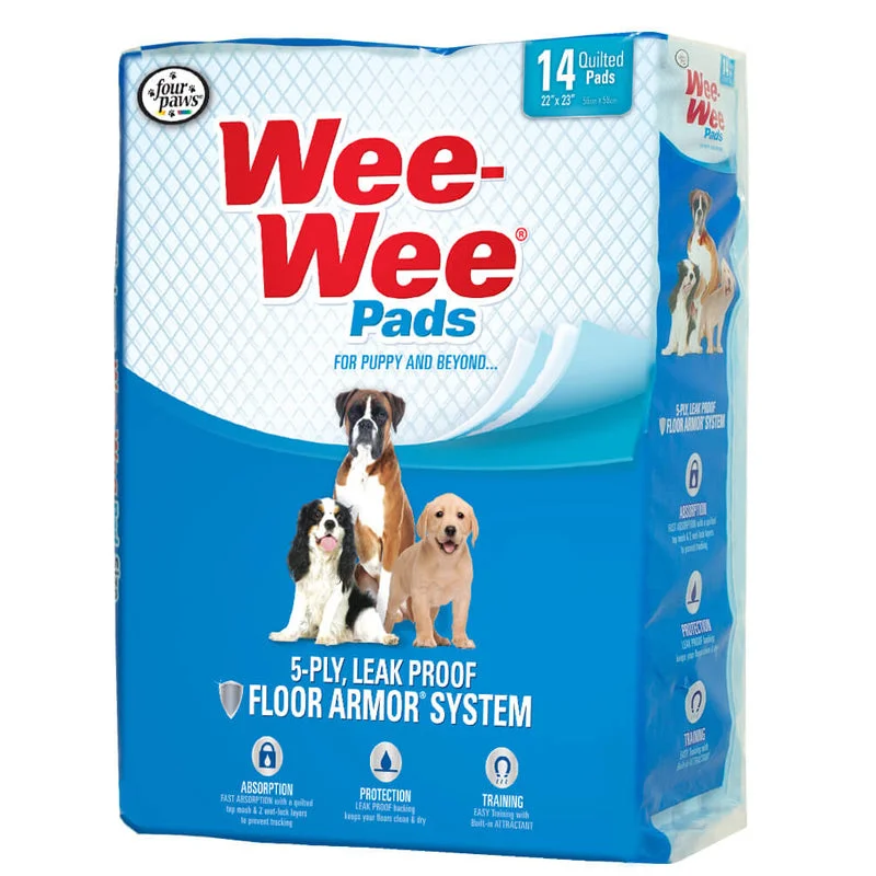 - ​​Christmas pet Christmas clothingFour Paws  Wee Wee Pad 14 Unid.