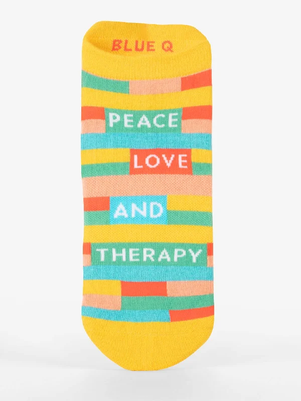 - Car dog seat beltPeace Love & Therapy Sneaker Socks