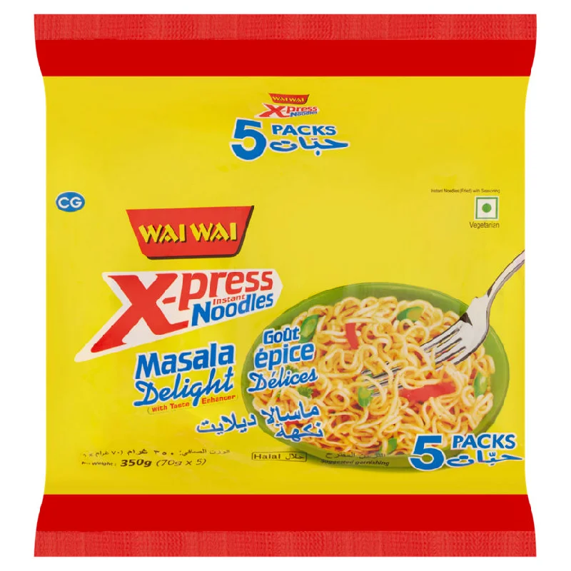 - Parrot climbing and standing wooden frameWai Wai X-Press Instant Noodles Masala Delight 350g