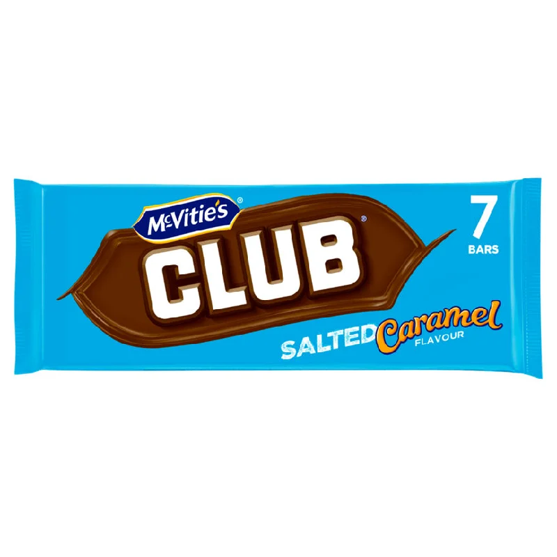 - Pet stroller can be taken on the planeMcVitie's Club Salted Caramel Flavour Chocolate Biscuit Bars Multipack 7x23g