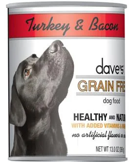 - Pet water dispenser UV sterilization versionDave’s Grain Free™ Canned Dog Food Turkey and Bacon Recipe