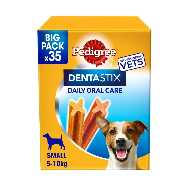    - Outdoor cat food  - Weight loss dog foodPedigree DentaStix Daily Dental Chews Small Dog 35 per pack