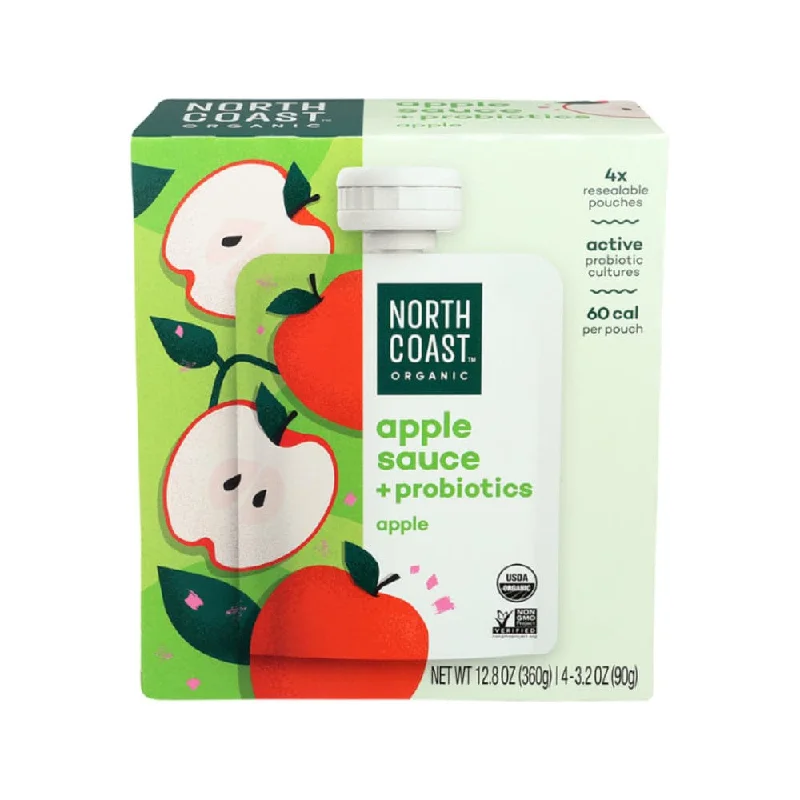 - Pet tear stain cleaning wipesNorth Coast - Organic Probiotic Apple Sauce Pouch 12.8 OZ - (Pack of 6)