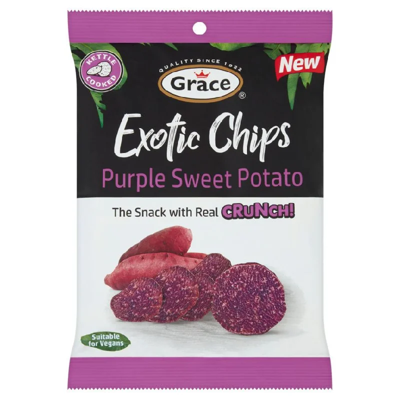 - Pet stroller can be taken on the planeGrace Exotic Chips Purple Sweet Potato 75g