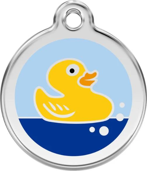 - Car dog seat beltRed Dingo Enamel Dog & Cat ID Tags Rubber Duck