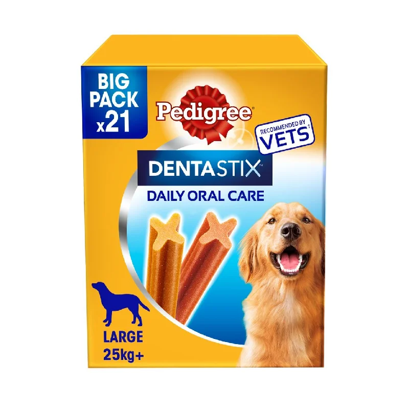  . **Functional Cat Food**  - Special food for puppiesPedigree DentaStix Daily Dental Chews Large Dog 21 per pack