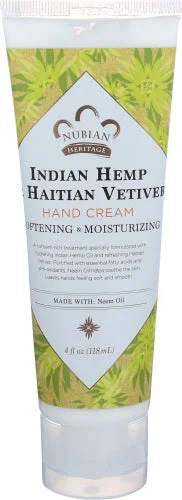 - Dog anti-slip matNubian Heritage - Hand Cream Indian Hemp Vetiver, 4 OZ (Pack of 1)