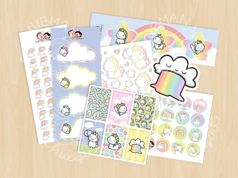 - Pet diabetes prescription foodRainbow Unicorns Variety Sticker Pack