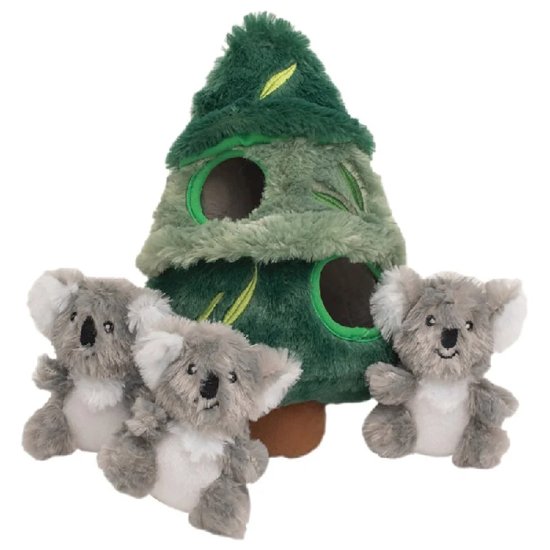 - ​​Pet toys under    yuanZippy Paws: Koala in Tree Burrow Toy