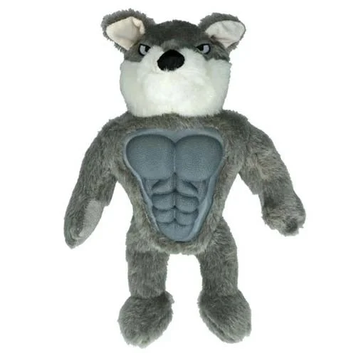 - Remote interactive pet feederPet Sport Six-Packers Wolf Peluche 20639