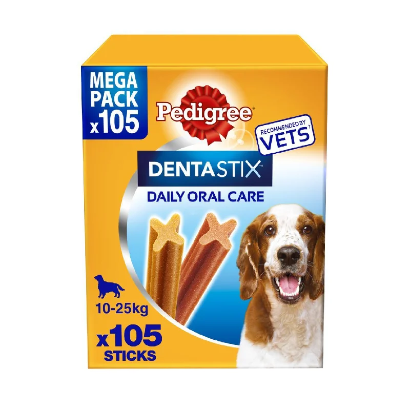    - Hairball control cat food  - Dog food for pregnancy and lactationPedigree Dentastix Daily Adult Medium Dog Treats Dental Sticks 105 x 26g