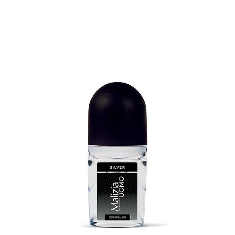 making it smoother and more shiny.Malizia Uomo Silver Roll-On Glass 50ml