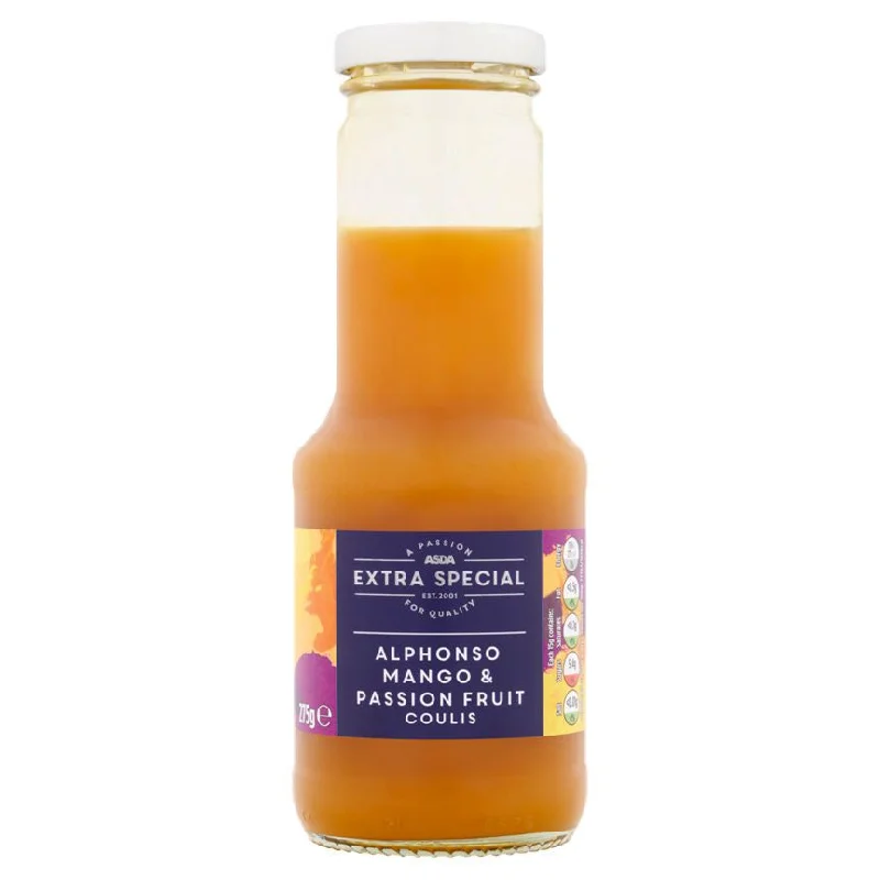 - Natural latex pet mattressASDA Extra Special Alphonso Mango & Passion Fruit Coulis