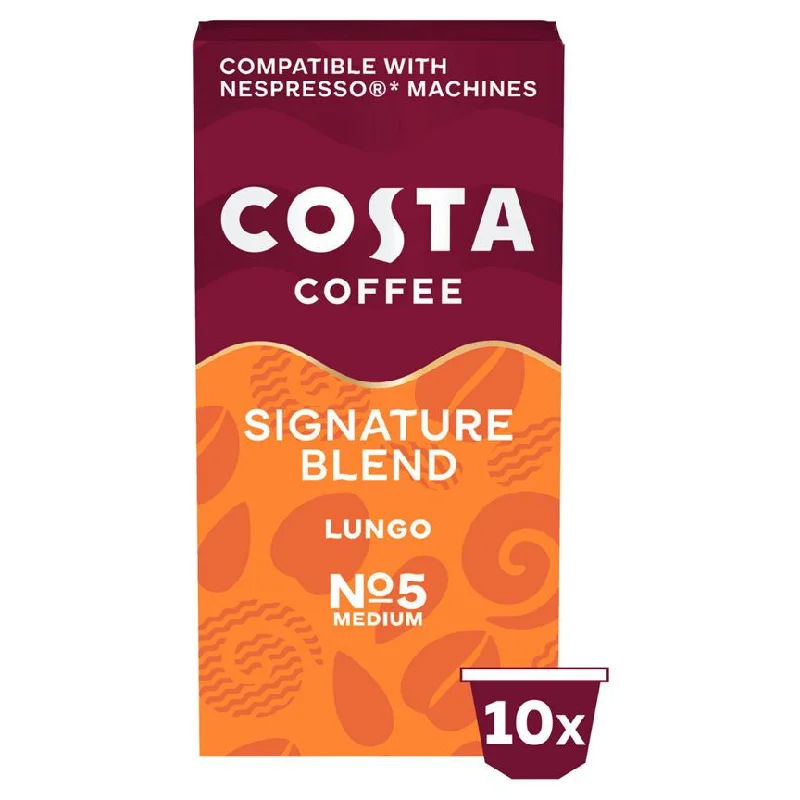 - Air box TSA certified check-inCosta Mocha Italia Signature Blend Lungo for Long Drinks