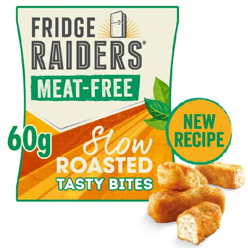 - Pet tear stain cleaning wipesFridge Raiders Meat-Free Slow Roasted Tasty Bites 60g