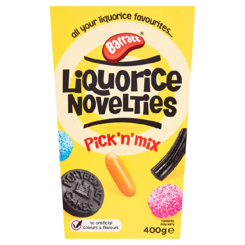 - Winter warm clothes for short-haired dogsBarratt Liquorice Novelties Pick 'n' Mix Sweets Carton