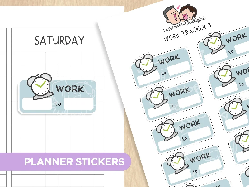 - ​​Pet toys under    yuanWork 3 Tracker Planner Stickers