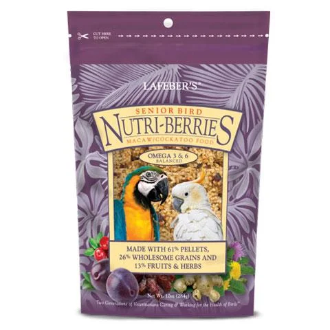 - ​​Christmas pet Christmas clothingLafeber's Nutri-Berries Senior Macaw/Cockatoo Food