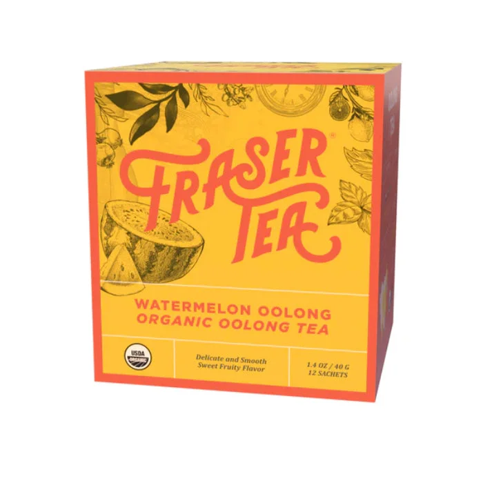 ---Fraser Tea - Tea Watermelon Oolong 1.4 Oz - Pack Of 6