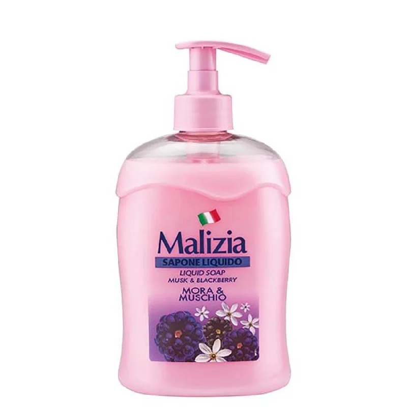 making it smoother and more shiny.Malizia Liquid Soap Musk & Blackberry 500ml / 41143