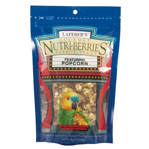 ---Lafeber's Nutri-Berries Popcorn Parrot Treat