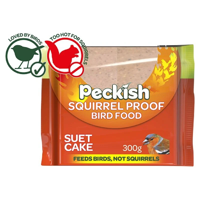    - Senior cat food  - ProNevus dog food palatabilityPeckish Squirrel Proof Suet Cake For Wild Birds 300g