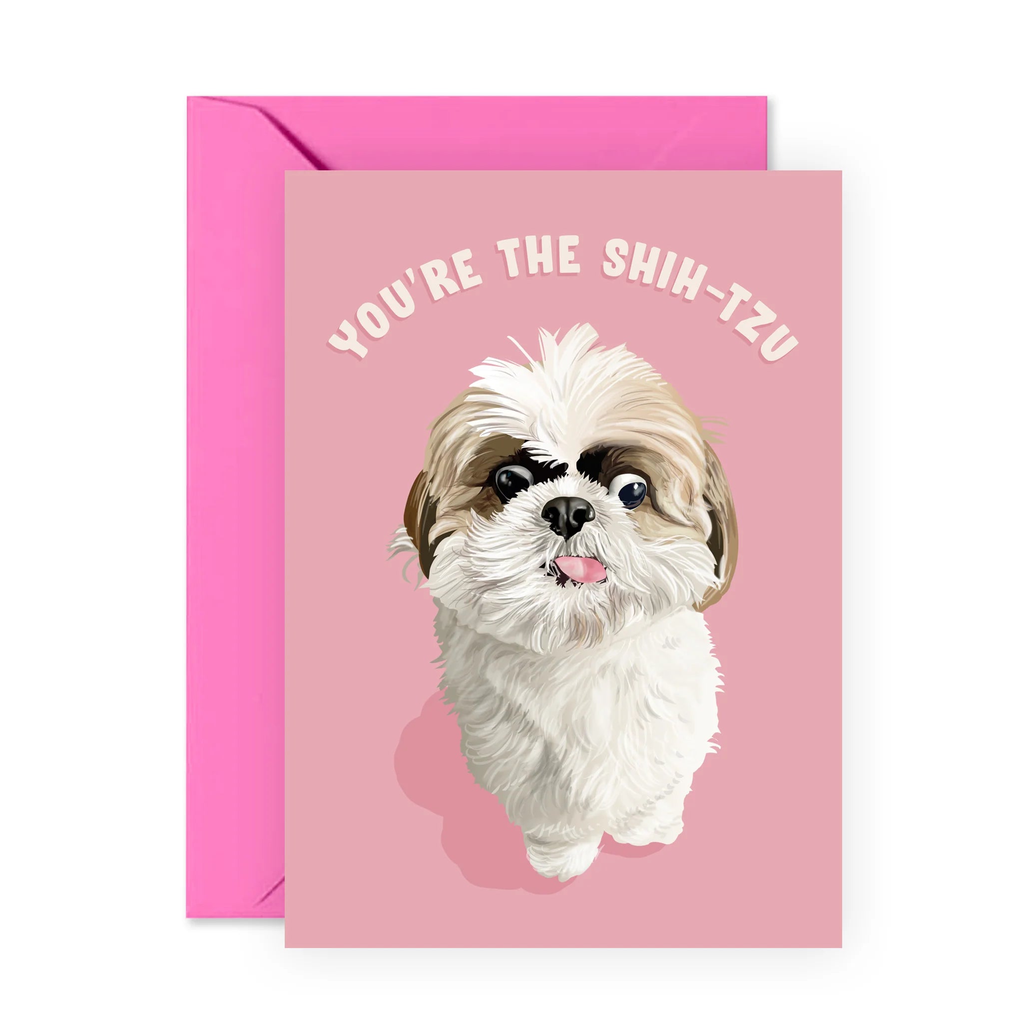 - Pet fence foldable indoorYou’re The Shih-Tzu: Greeting Card