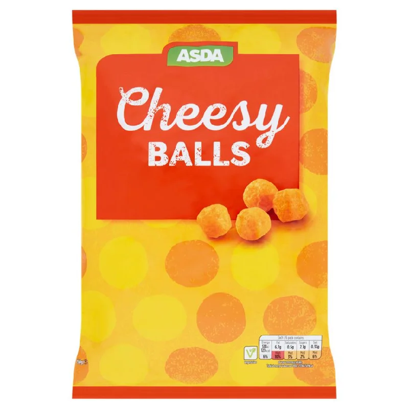 - Dog anti-slip matASDA Cheese Balls Sharing Snacks