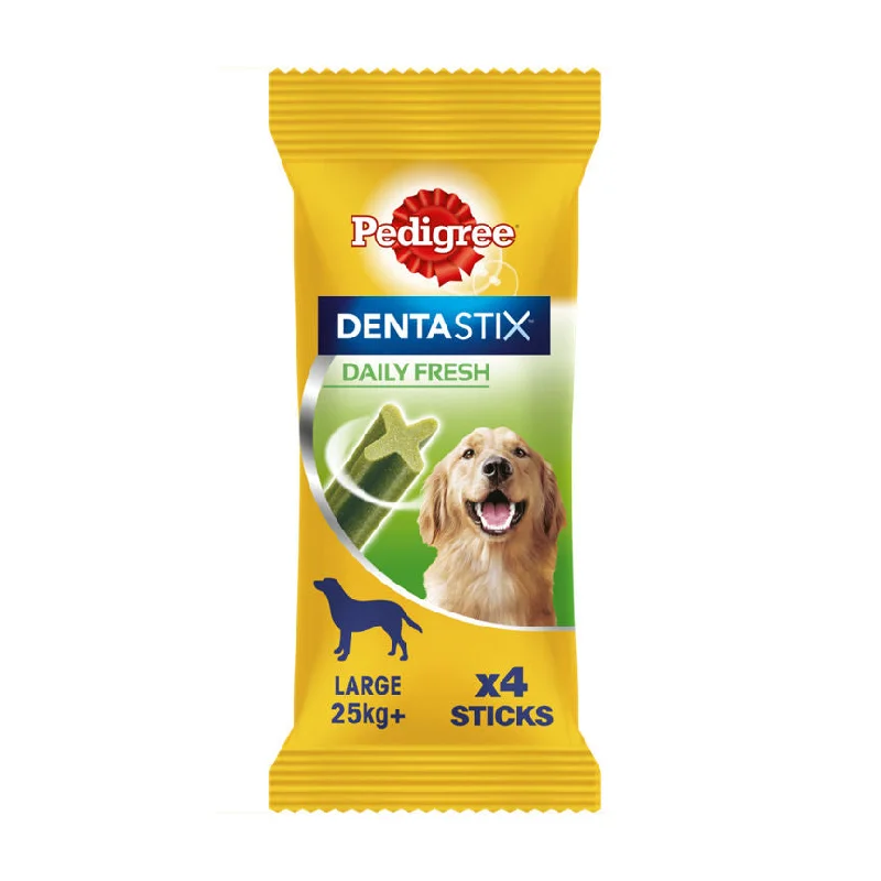 - Degradable pet feces bagPedigree Dentastix Fresh Daily Large Dog Dental Treats 4 Sticks