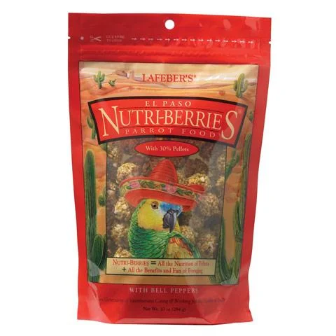 - Foldable and portable cat bagLafeber's El Paso Nutri-Berries Parrot Food