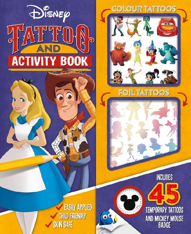 - Remote interactive pet feederDisney Activity & Tattoos