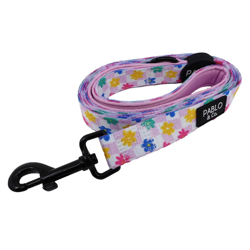 - Organic cotton dog bibsDelightful Daisies: Dog Leash